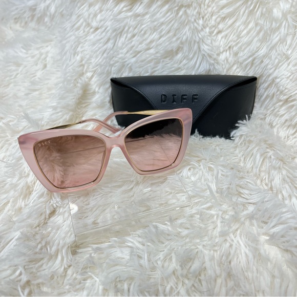 Diff Eyewear Tan Cat-Eye Sunglasses - Picture 2 of 10
